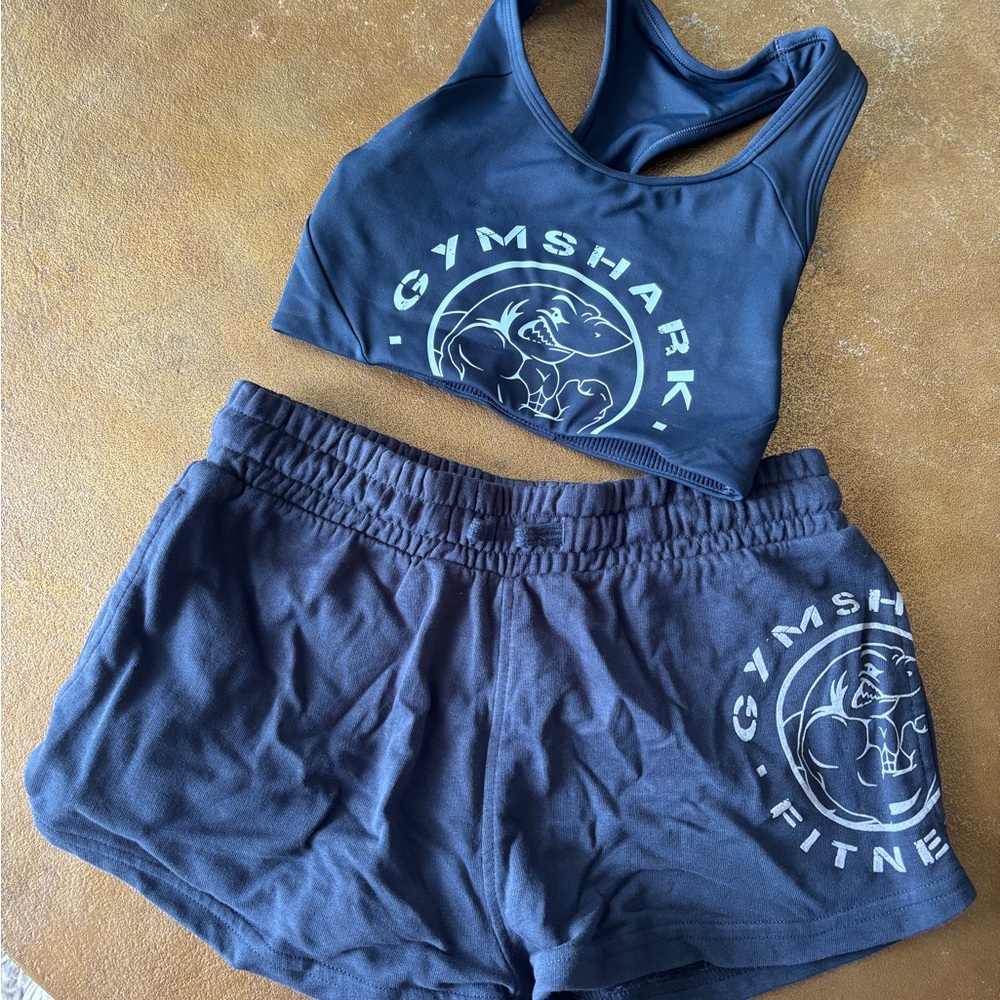 Gymshark Navy Blue Activewear Set